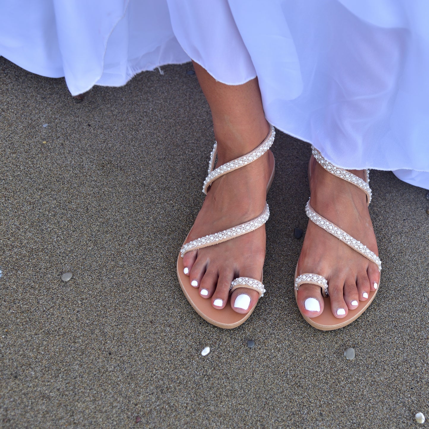 wedding shoes, bridal sandals, wedding sandals pearl