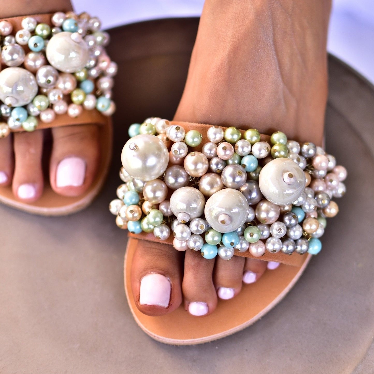 slides for women, women's slide sandals