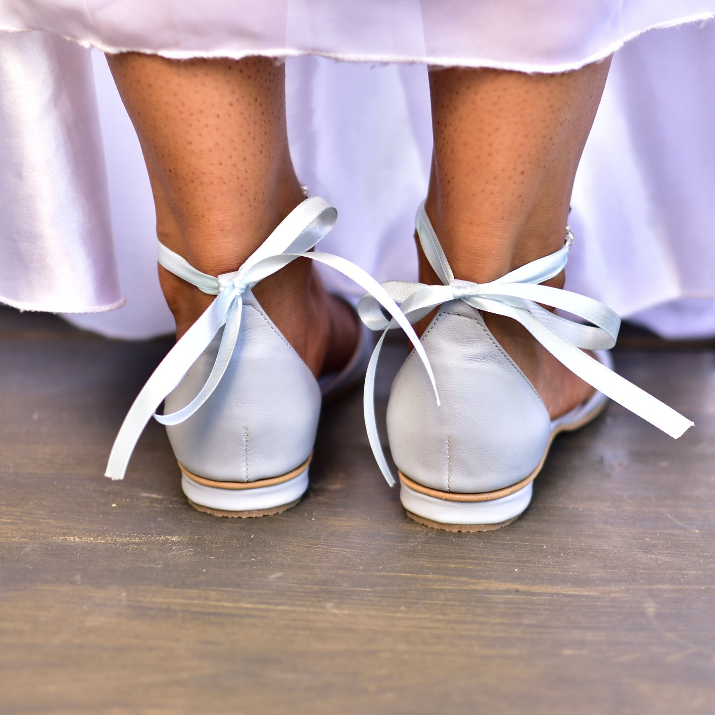 flat wedding shoes