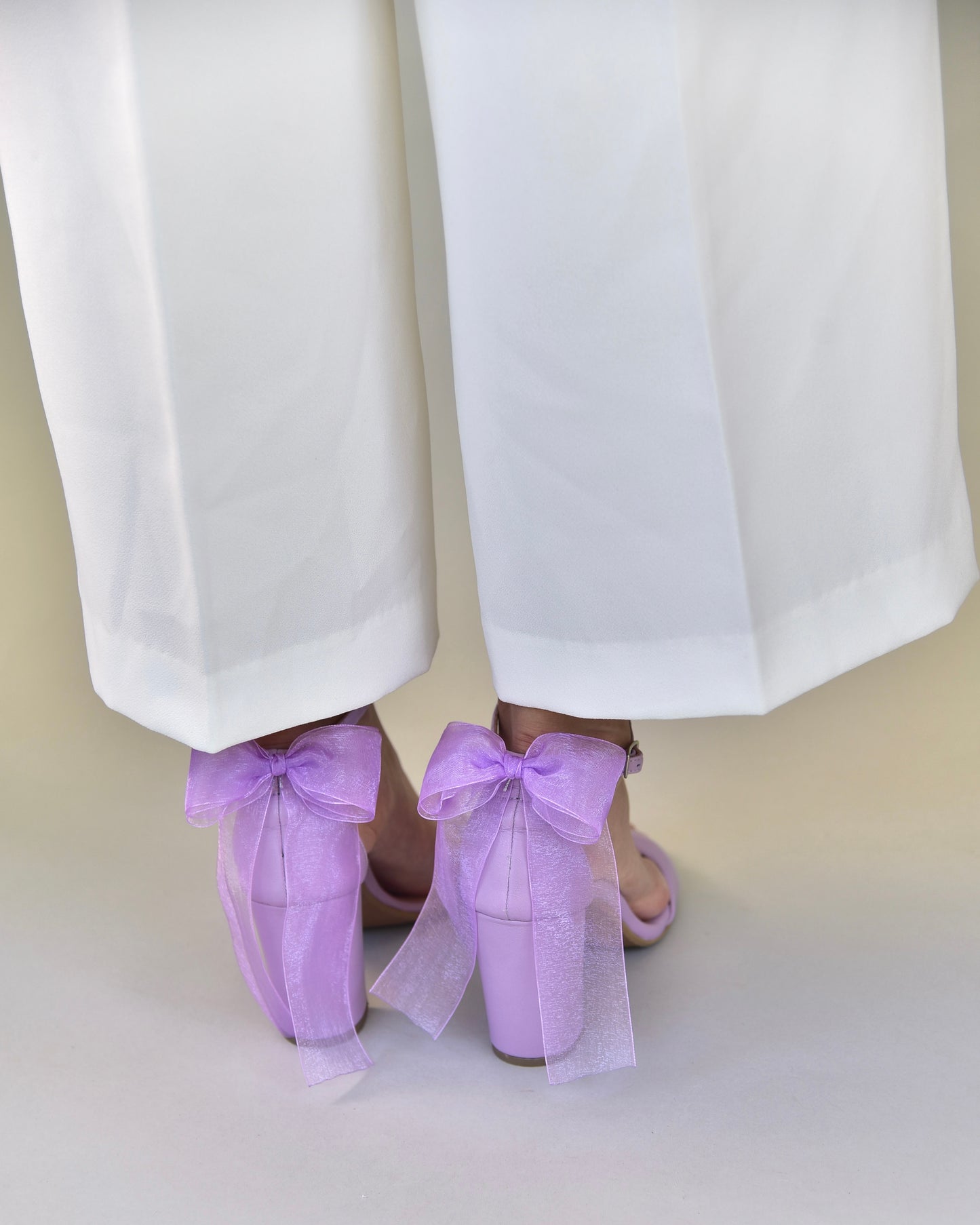 Block Heel Wedding Sandals Lilac, Fairytale on the Heel - PinkyPromiseAccs