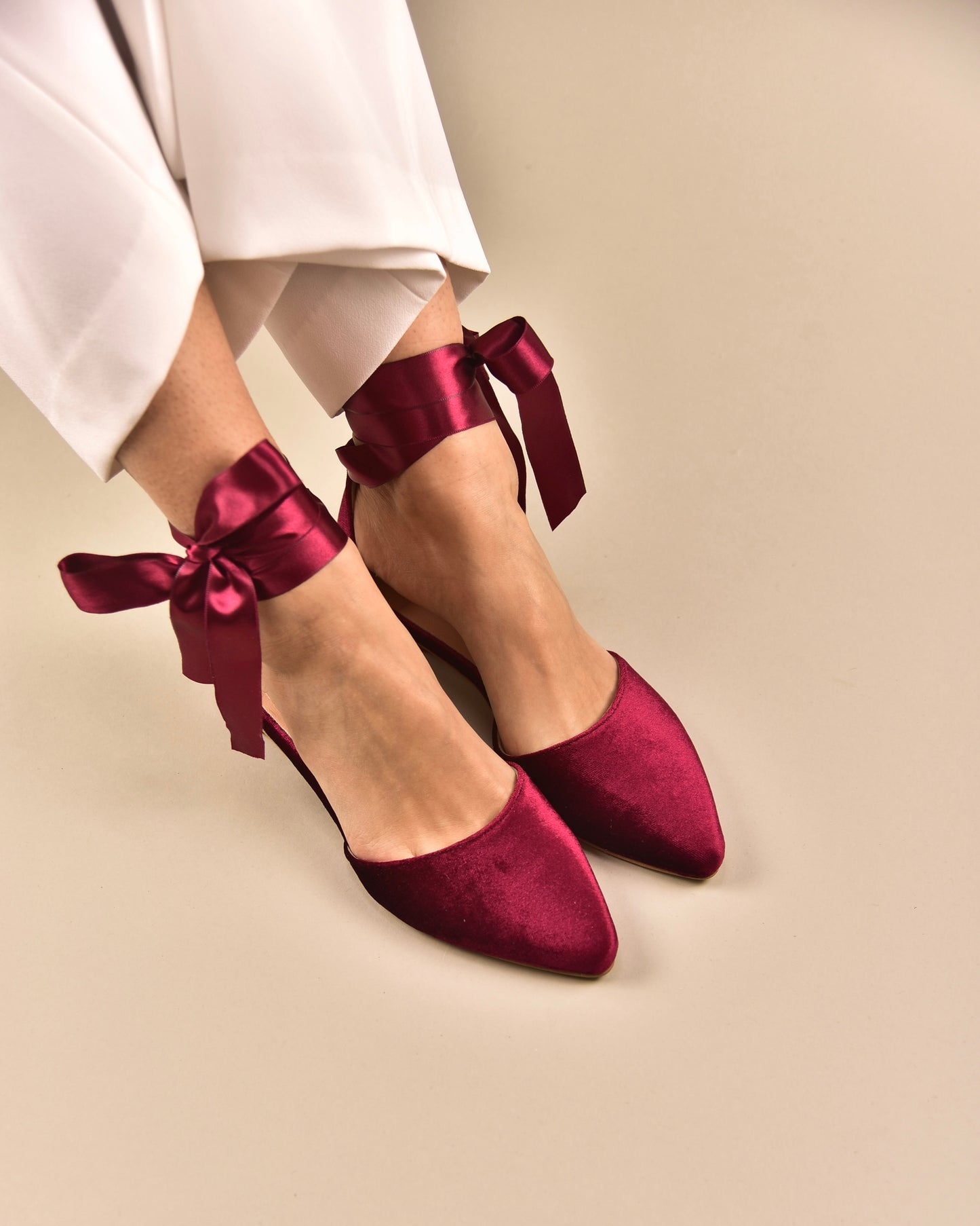 flat wedding shoes
