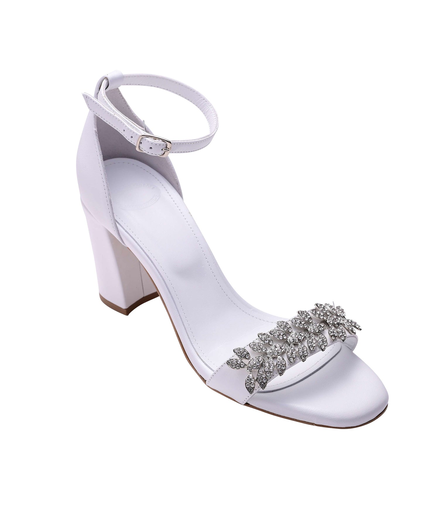 wedding shoes for bride block heel