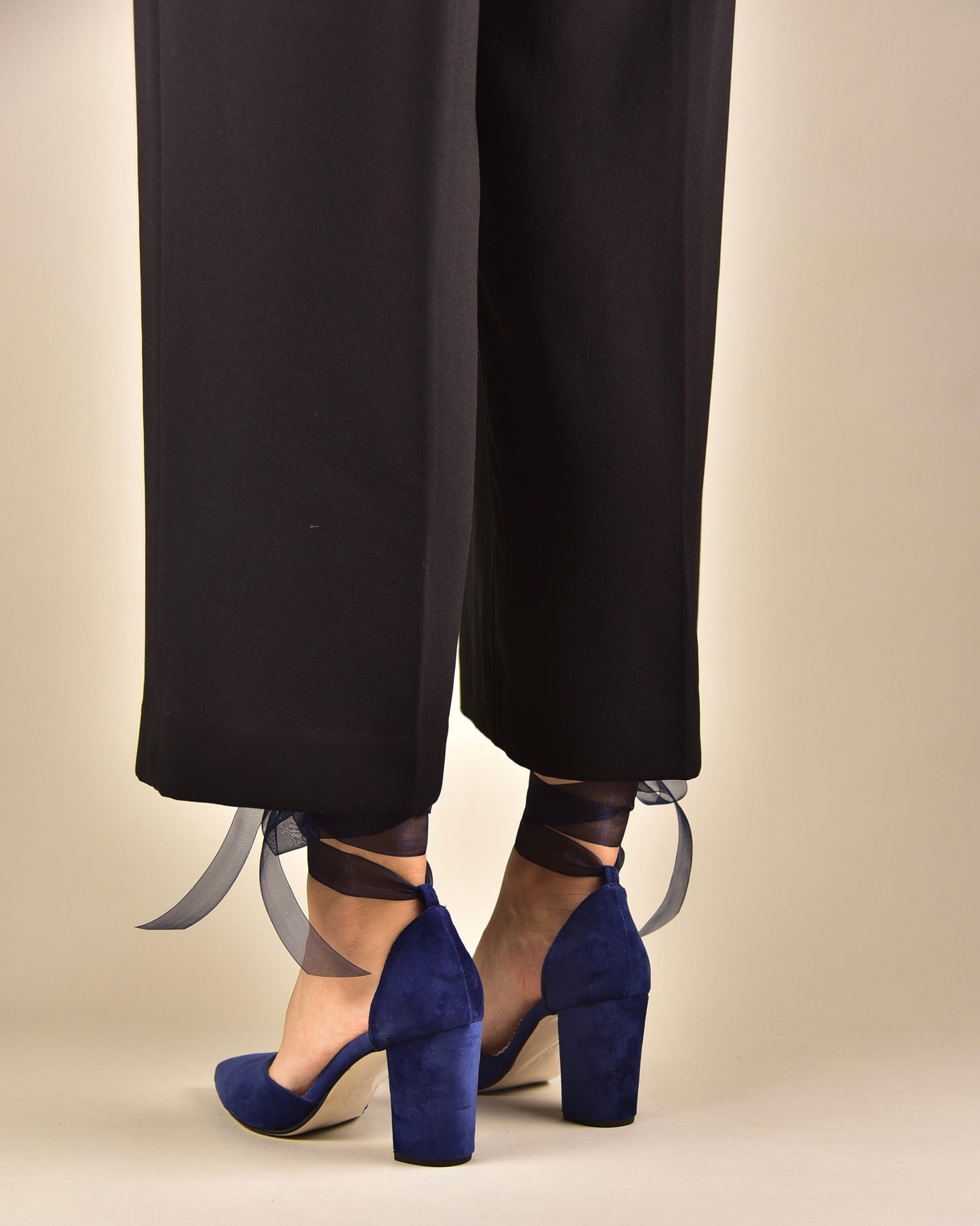 Blue Velvet Women Shoes, Night Sky - PinkyPromiseAccs