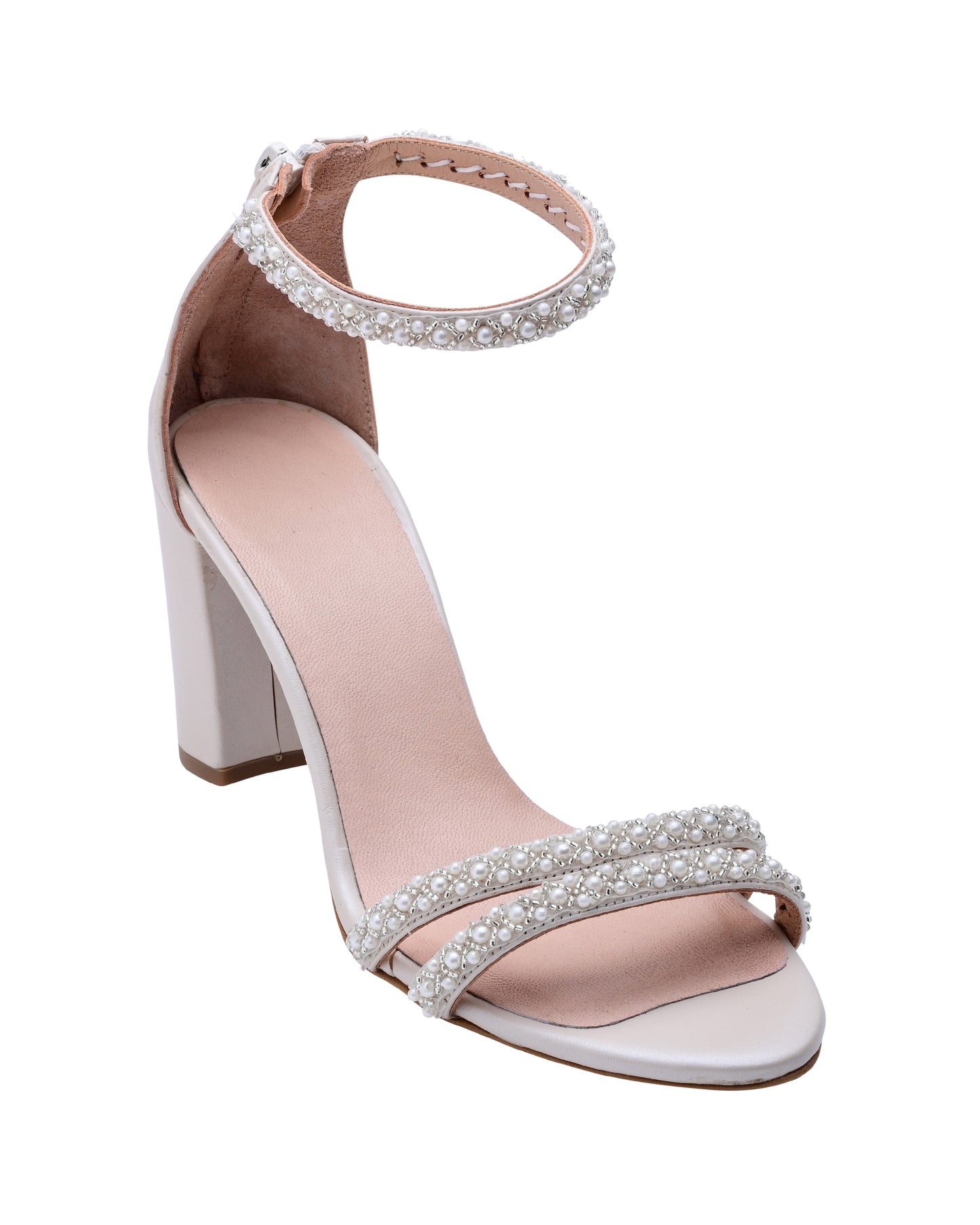 bridal sandals heels