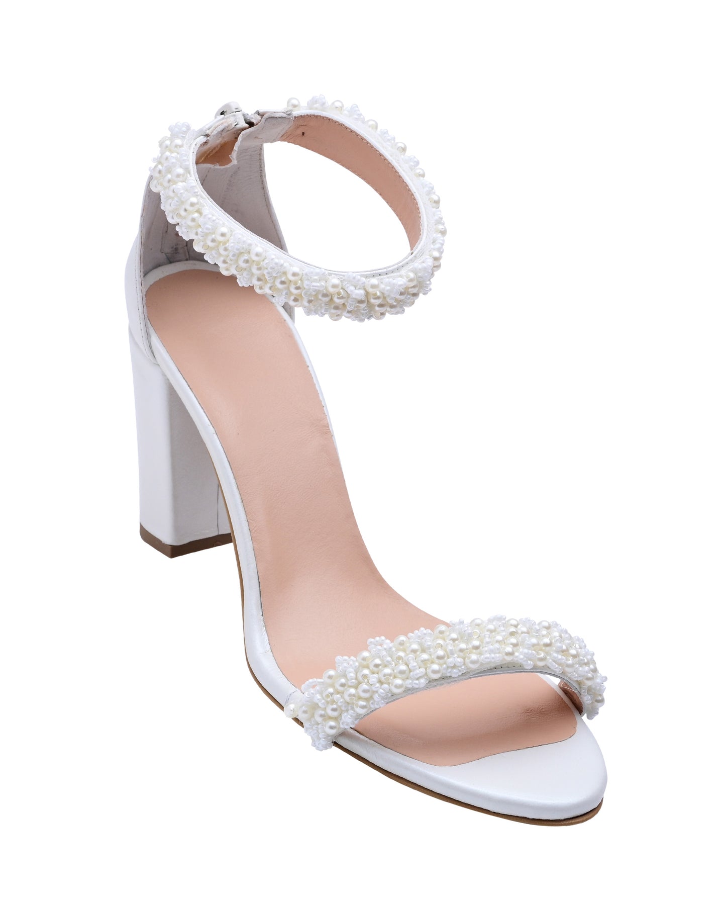 bridal shoes pearl
