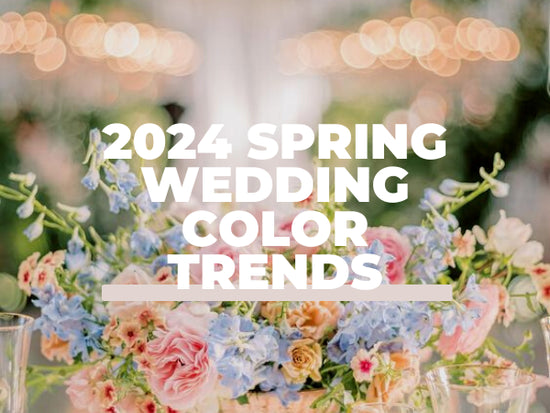2024 Spring Wedding Trends: 7 Color Palettes That Will Set Your
