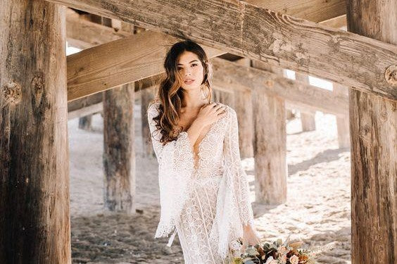 boho wedding dress, white wedding sandals