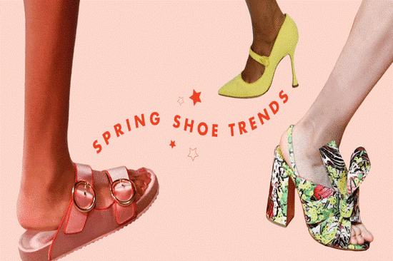 These Stunning Spring Shoe Trends Are a Feast for Your Eyeballs
