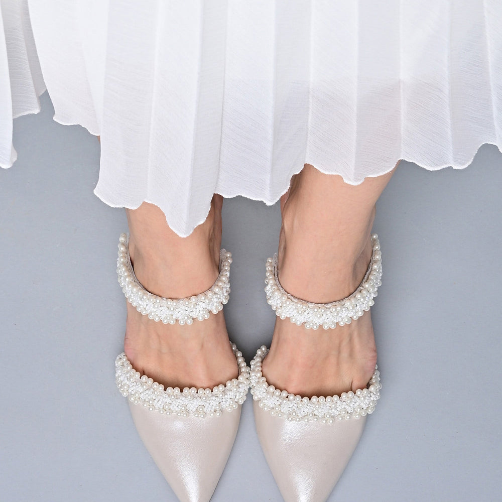 
                  
                    ivory heels
                  
                