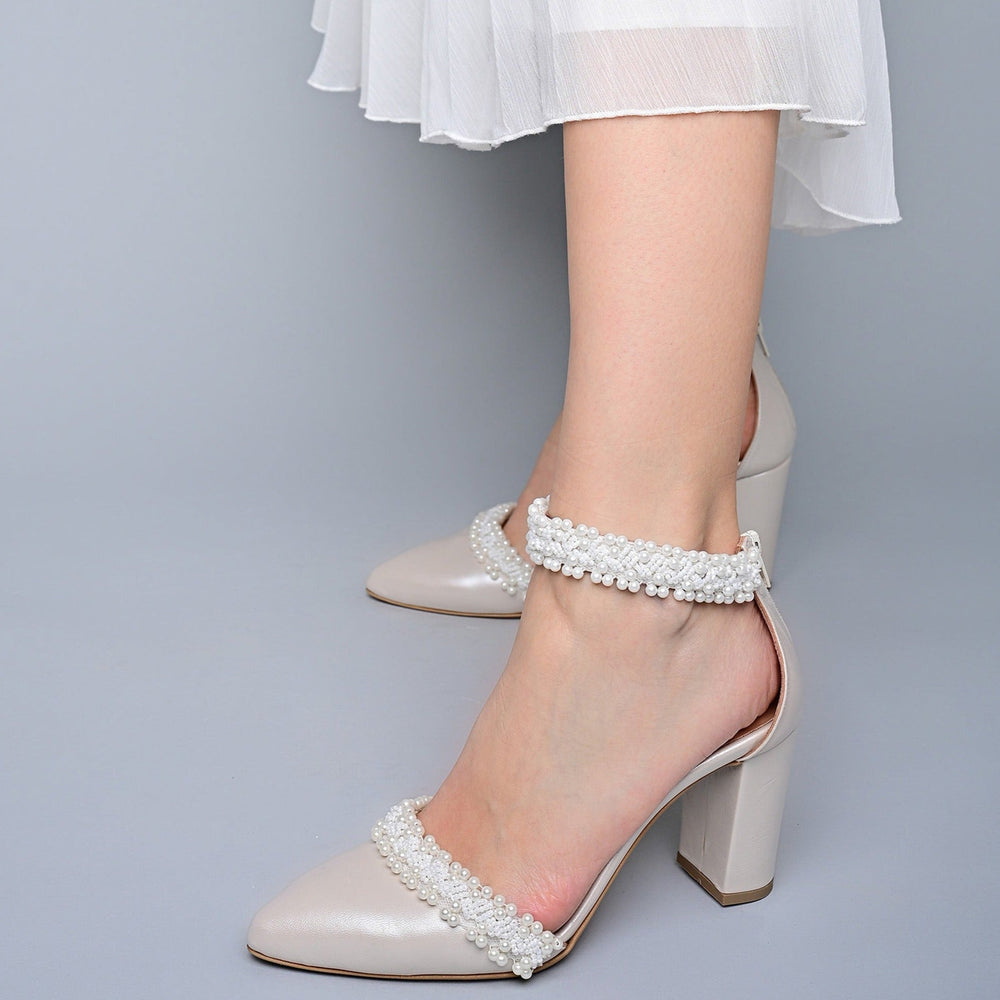 ivory heels