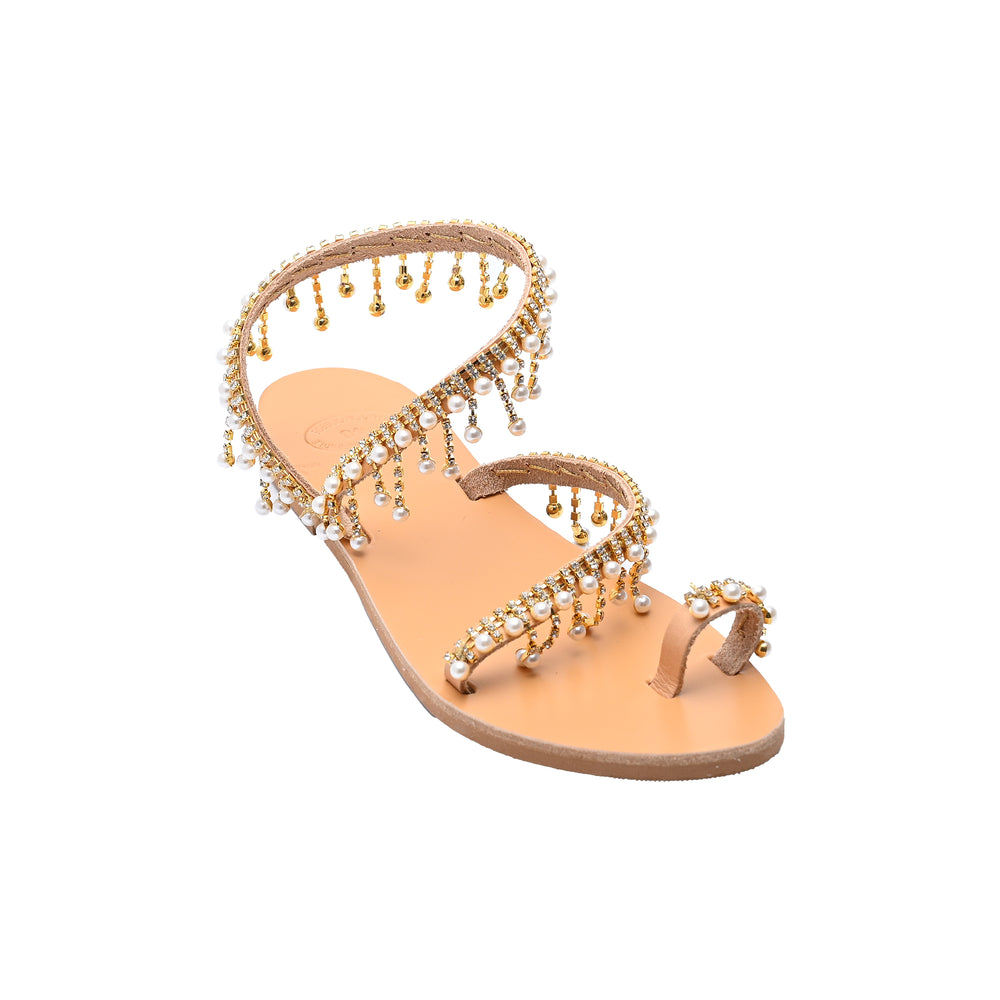 
                  
                    Pearl Beach Wedding Sandals, Caliope
                  
                