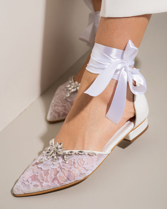bridal shoes flats