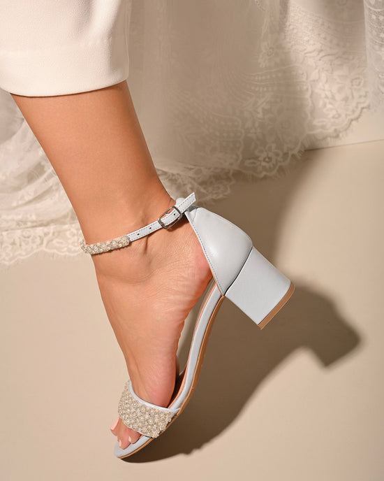 pearl wedding shoes