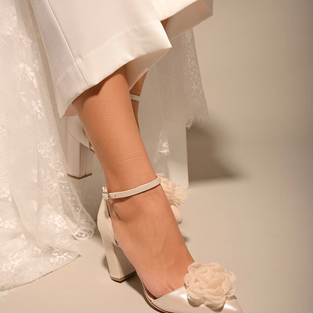 ivory heels