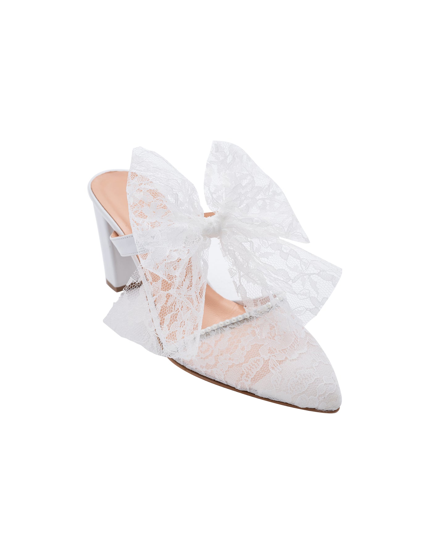 bridal shoes block heel