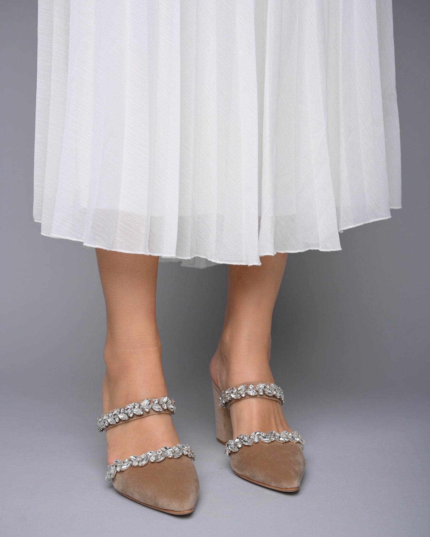 wedding shoes beige