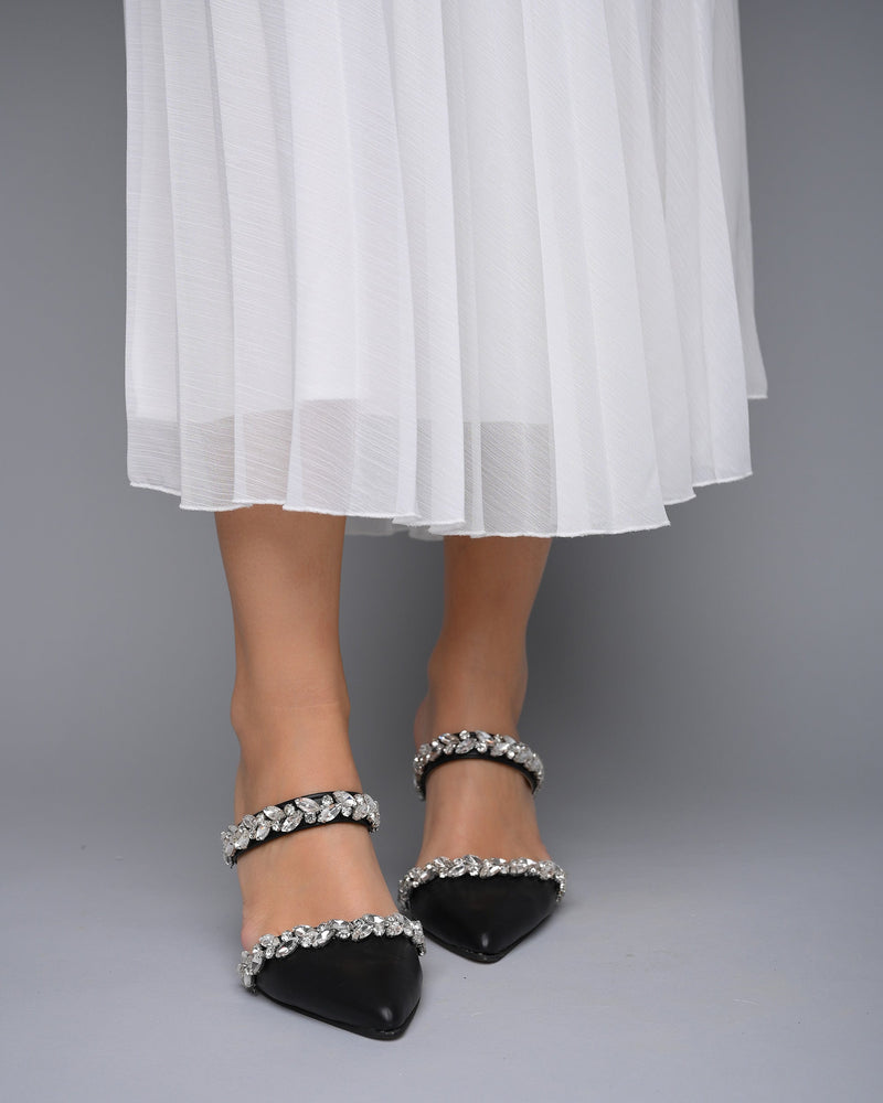 
            
                Load image into Gallery viewer, wedding shoes heels black
            
        