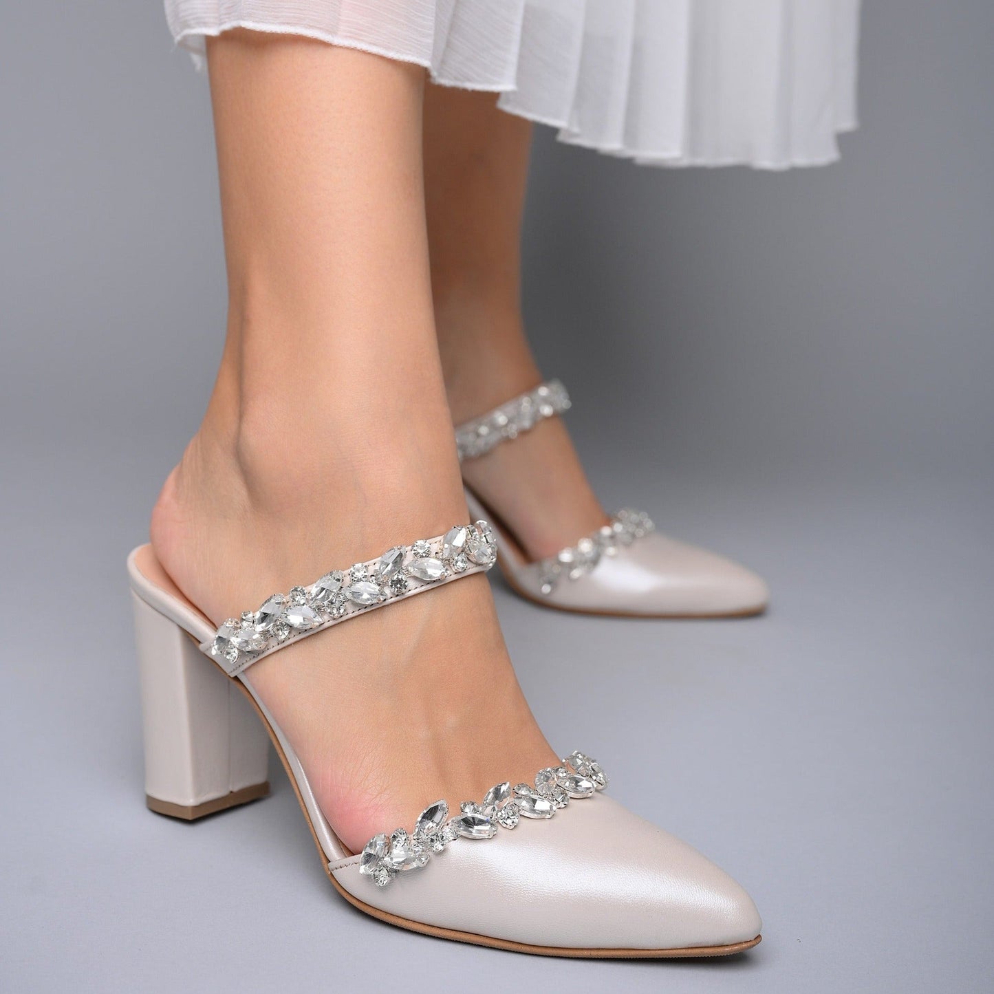 wedding shoes ivory