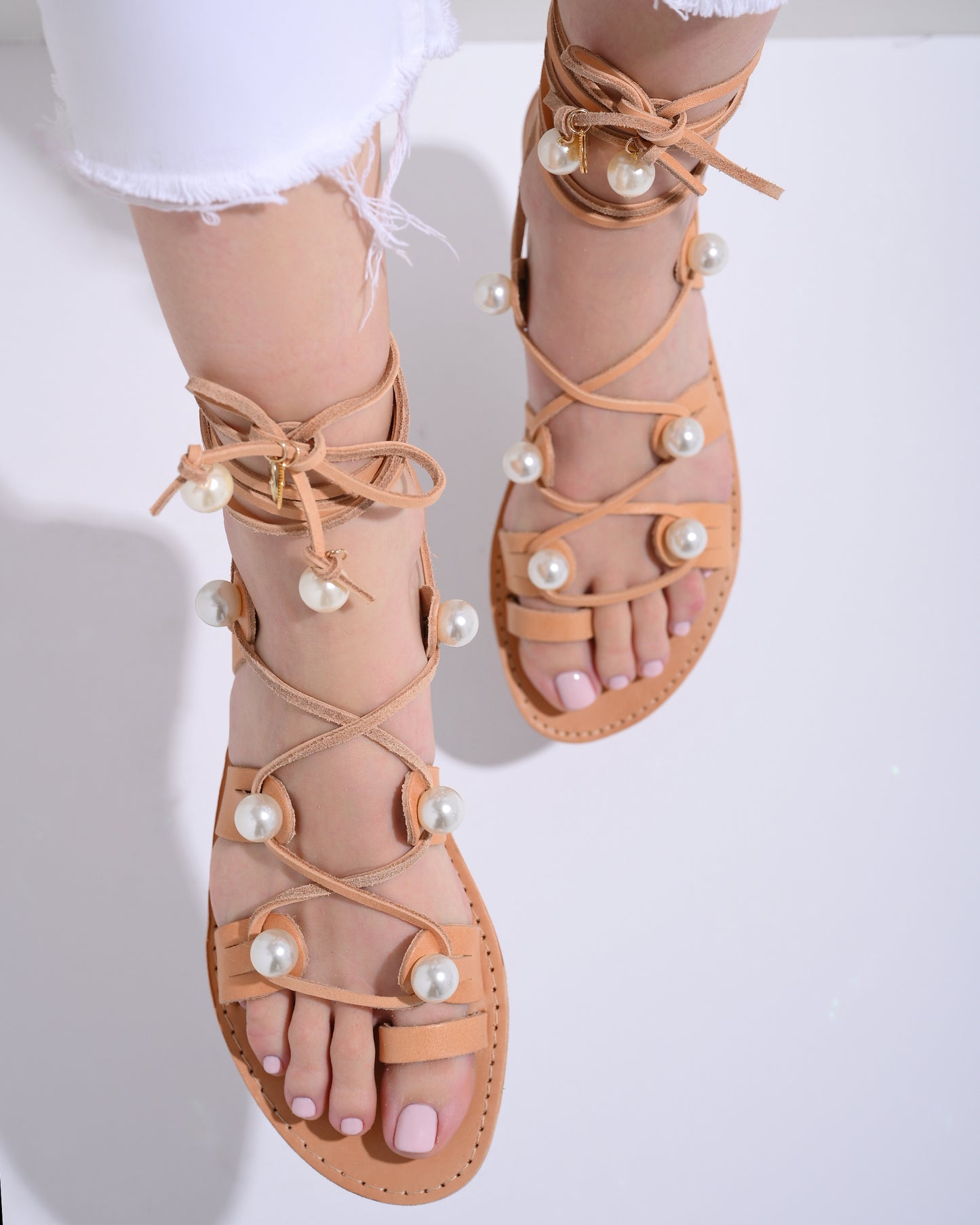 pearl sandals