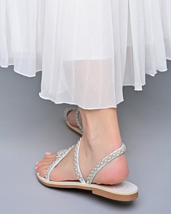 pearl wedding shoes