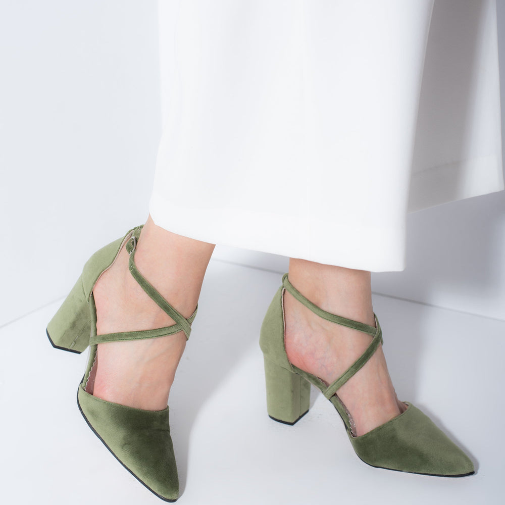 
                  
                    wedding shoes block heel sage green
                  
                