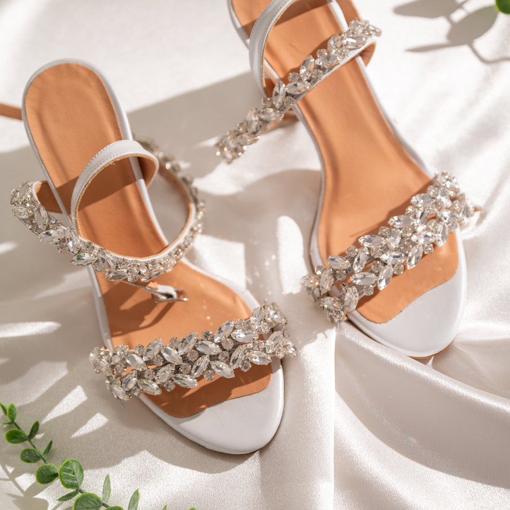 
                  
                    White Wedding Shoes, Dazzling Promise
                  
                