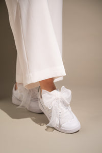 White Bridal Sneakers, Pearl Glide New Balance