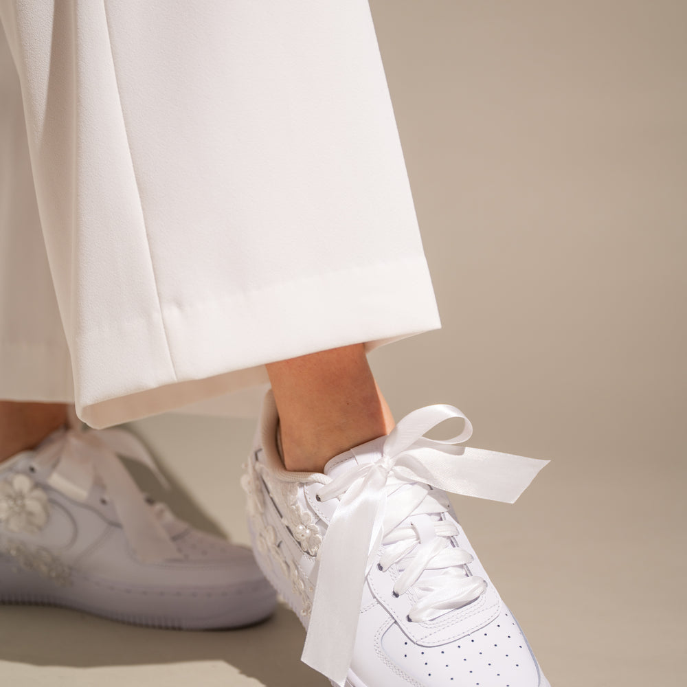 
                  
                    White Bridal Sneakers, Happily Ever Kicks
                  
                