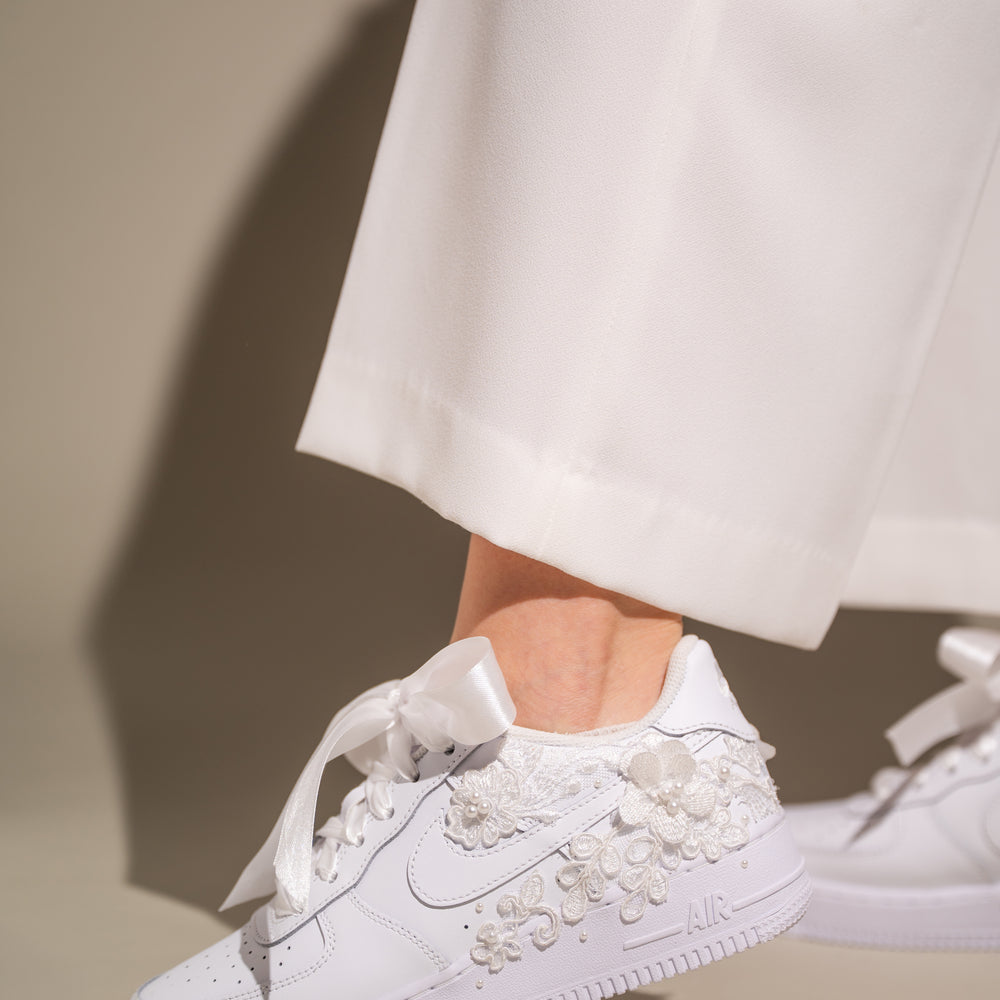 
                  
                    White Bridal Sneakers, Happily Ever Kicks
                  
                