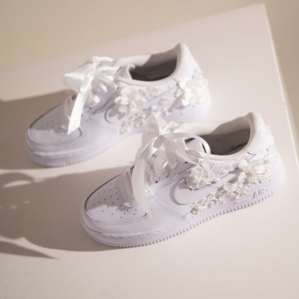 
                  
                    White Bridal Sneakers, Happily Ever Kicks
                  
                