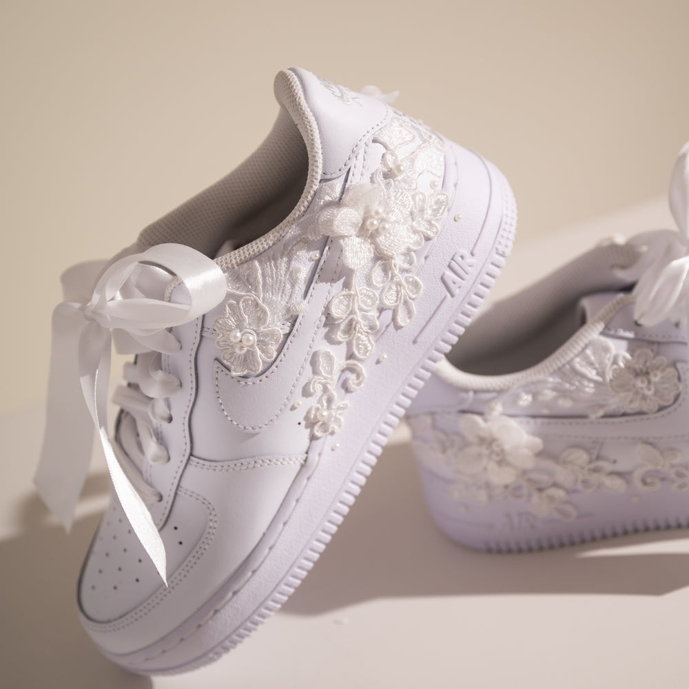 
                  
                    White Bridal Sneakers, Happily Ever Kicks
                  
                