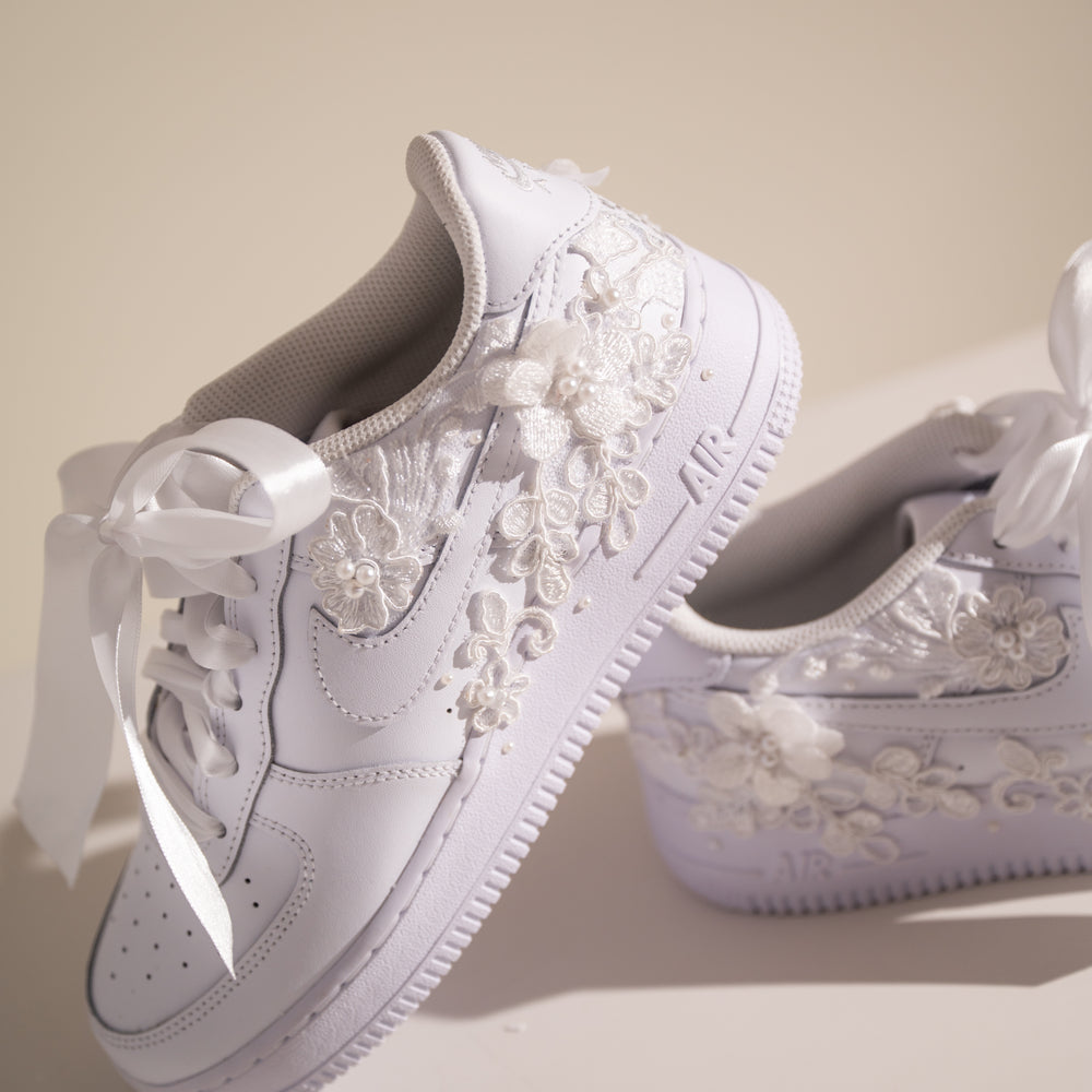 
                  
                    White Bridal Sneakers, Happily Ever Kicks
                  
                