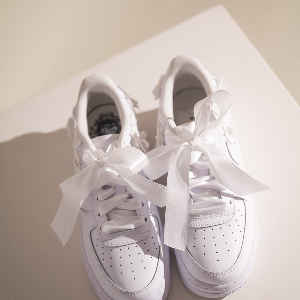 
                  
                    White Bridal Sneakers, Happily Ever Kicks
                  
                