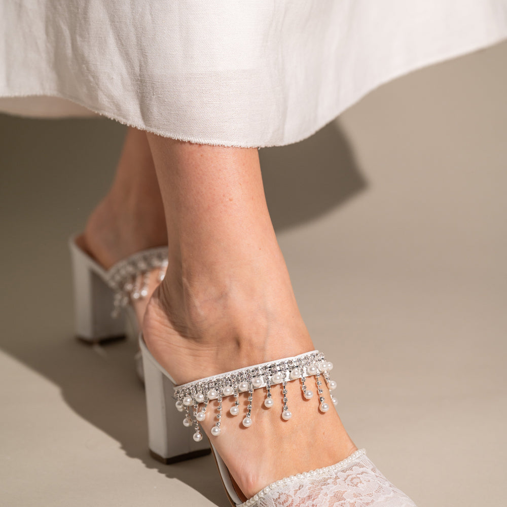 
                  
                    wedding shoes for bride, white bridal shoes
                  
                