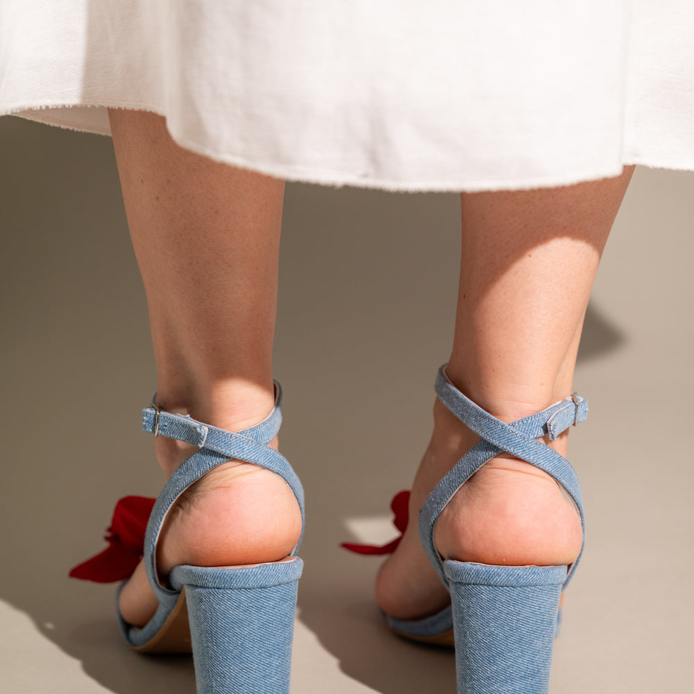 
                  
                    flower girl shoes, floral heels
                  
                