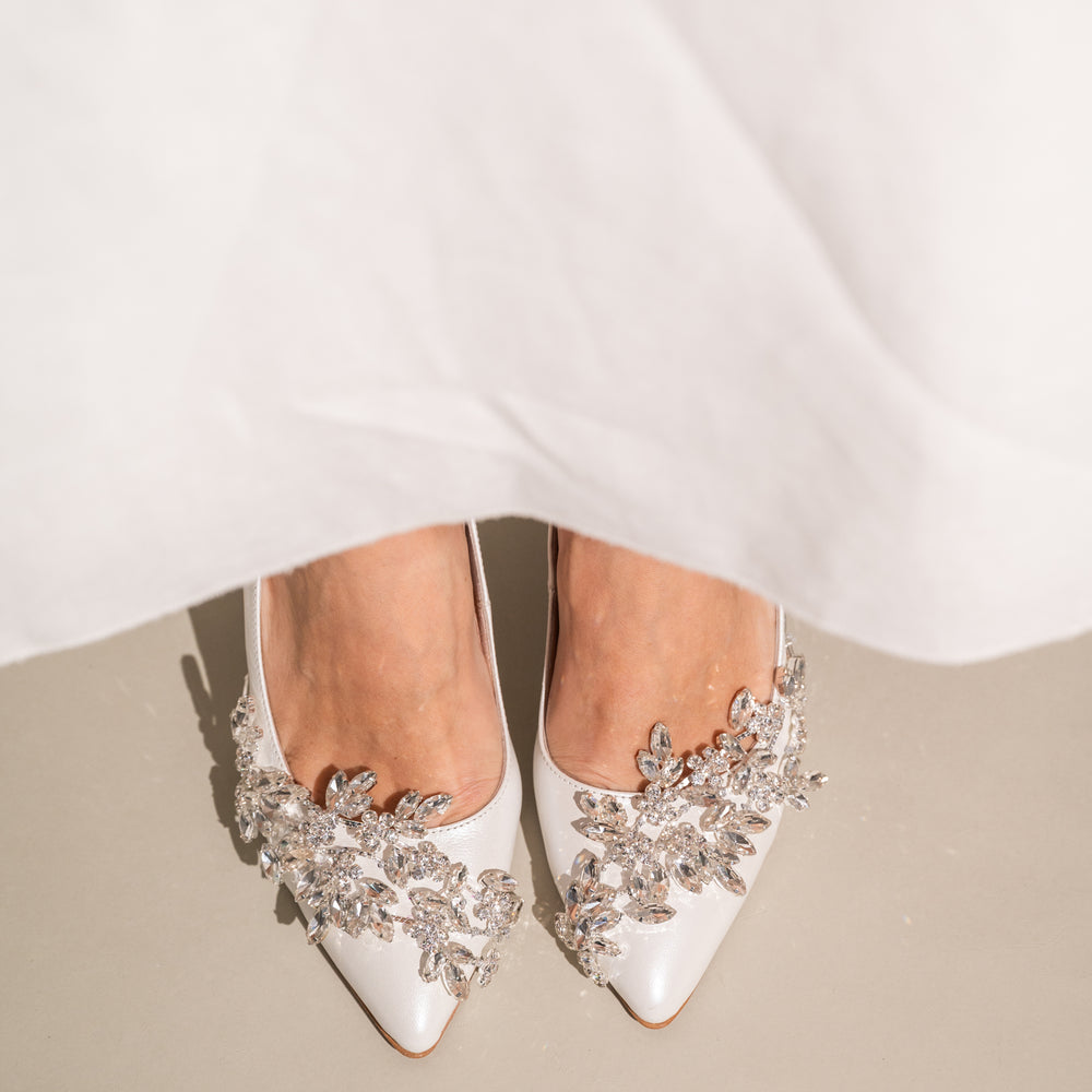 
                  
                    white bridal heels
                  
                