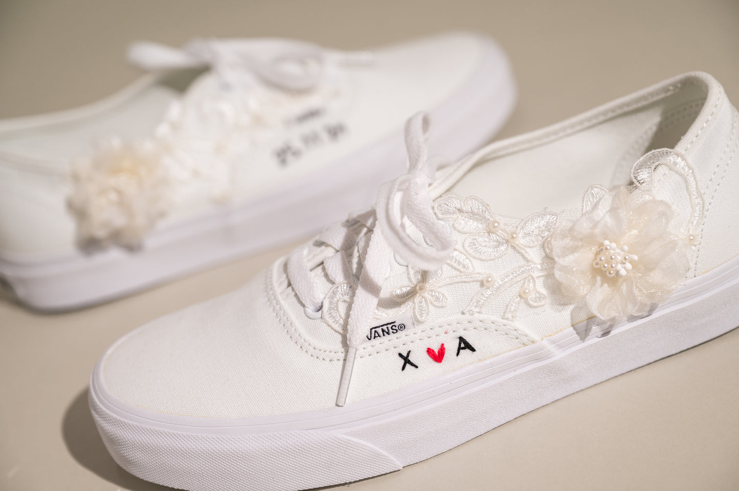 Petals & Pearls Vans