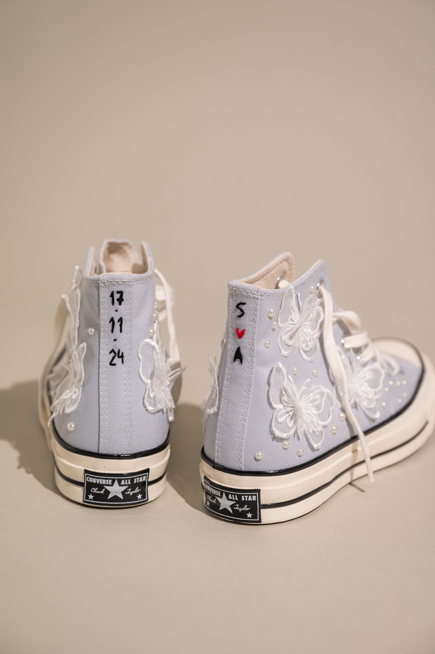 Butterfly Bride Converse