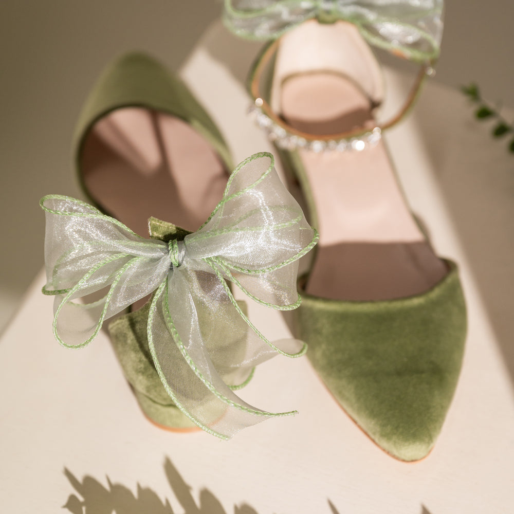 
                  
                    flat wedding shoes, sage green wedding shoes
                  
                