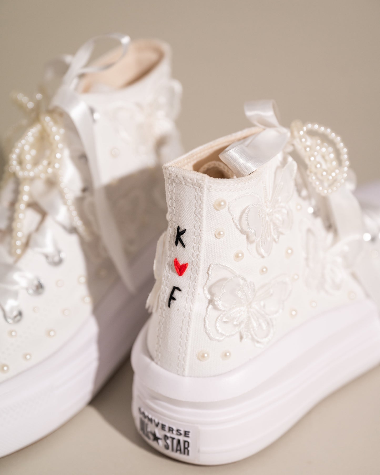 Butterfly Bride Converse