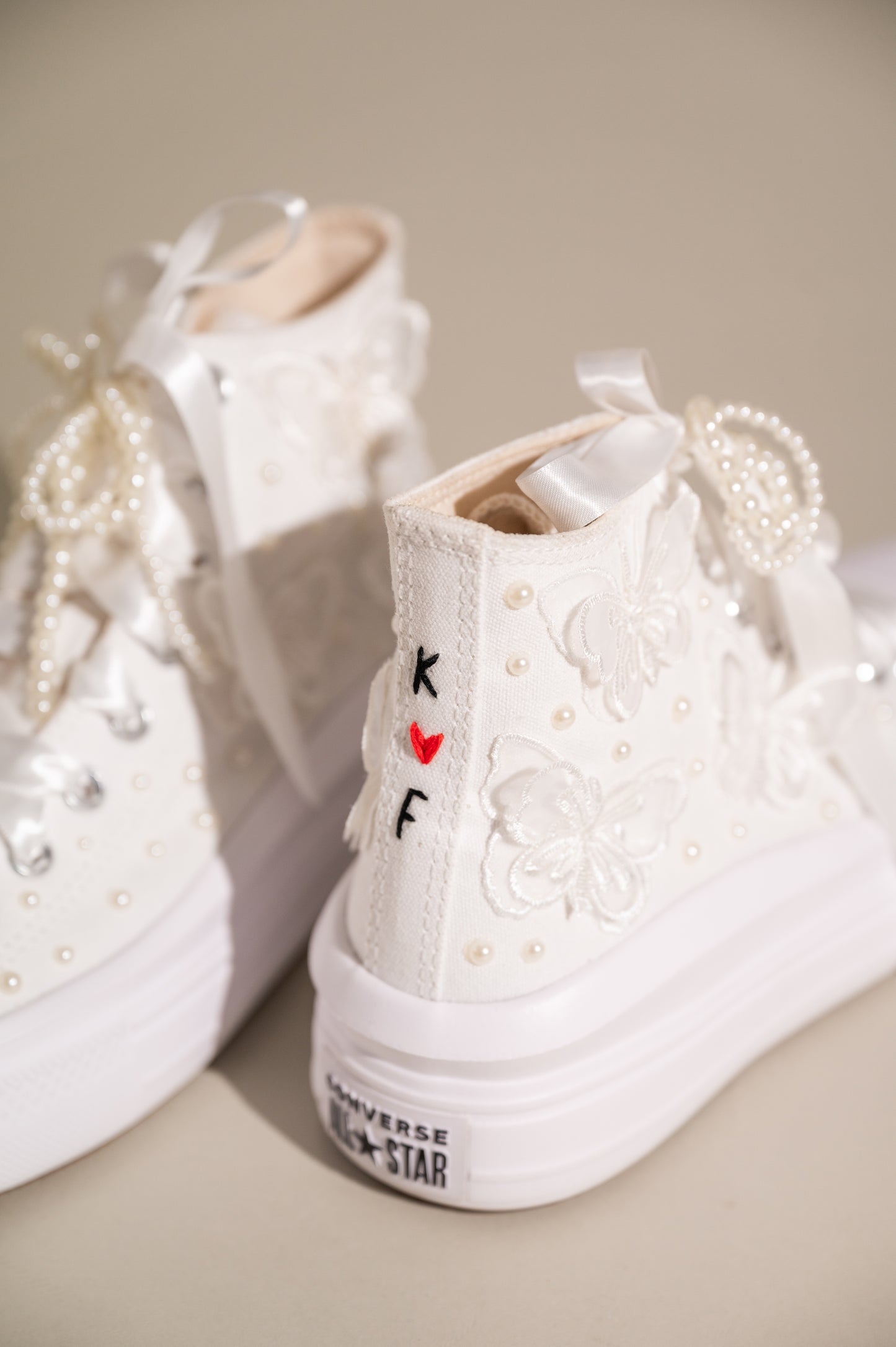 Butterfly Bride Converse