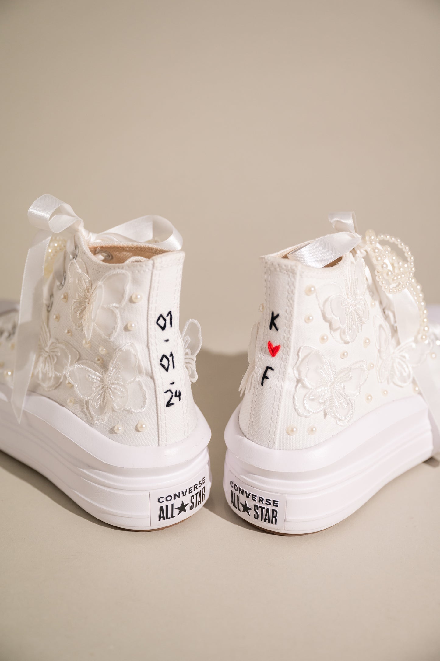 Butterfly Bride Converse