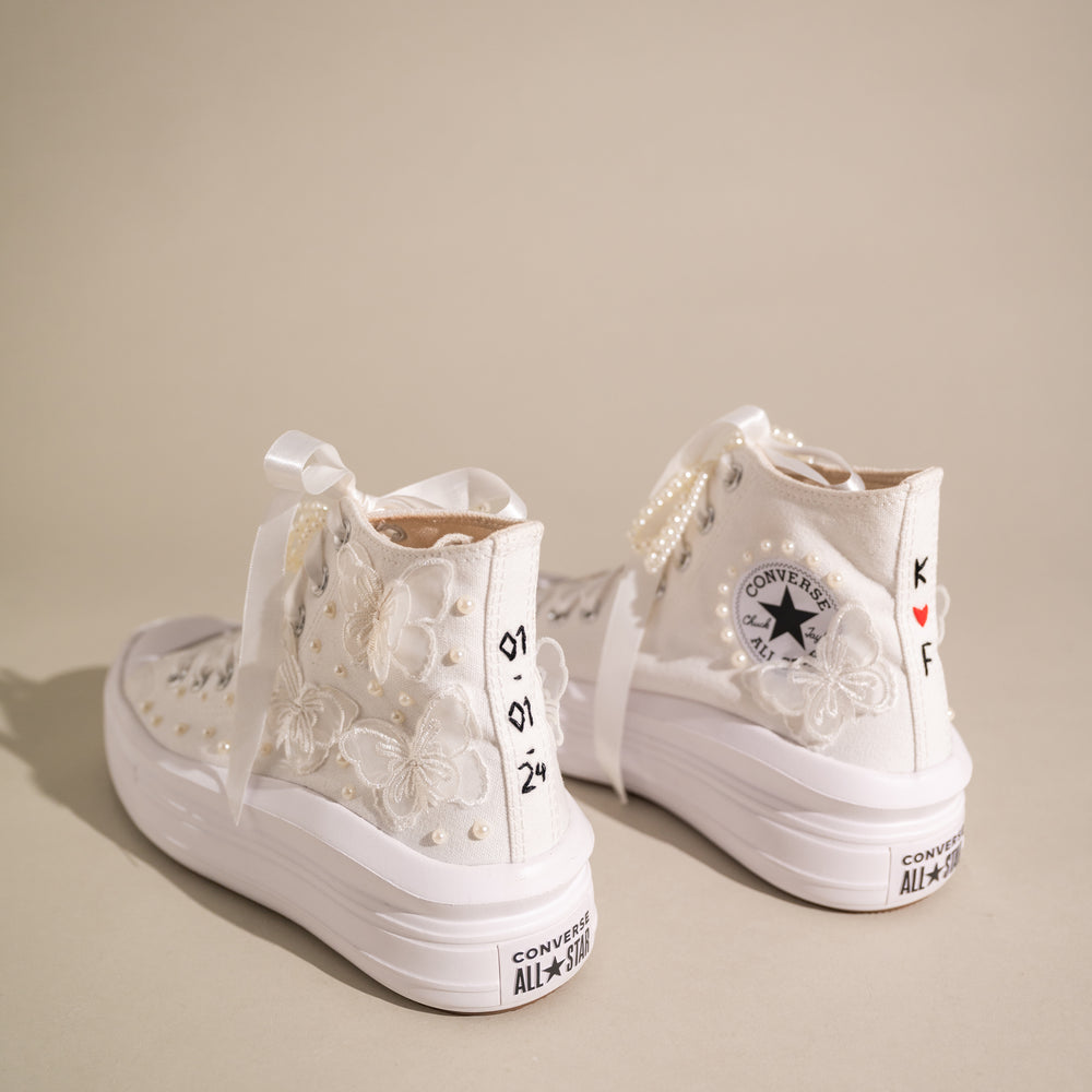 
                  
                    Butterfly Bride Converse
                  
                