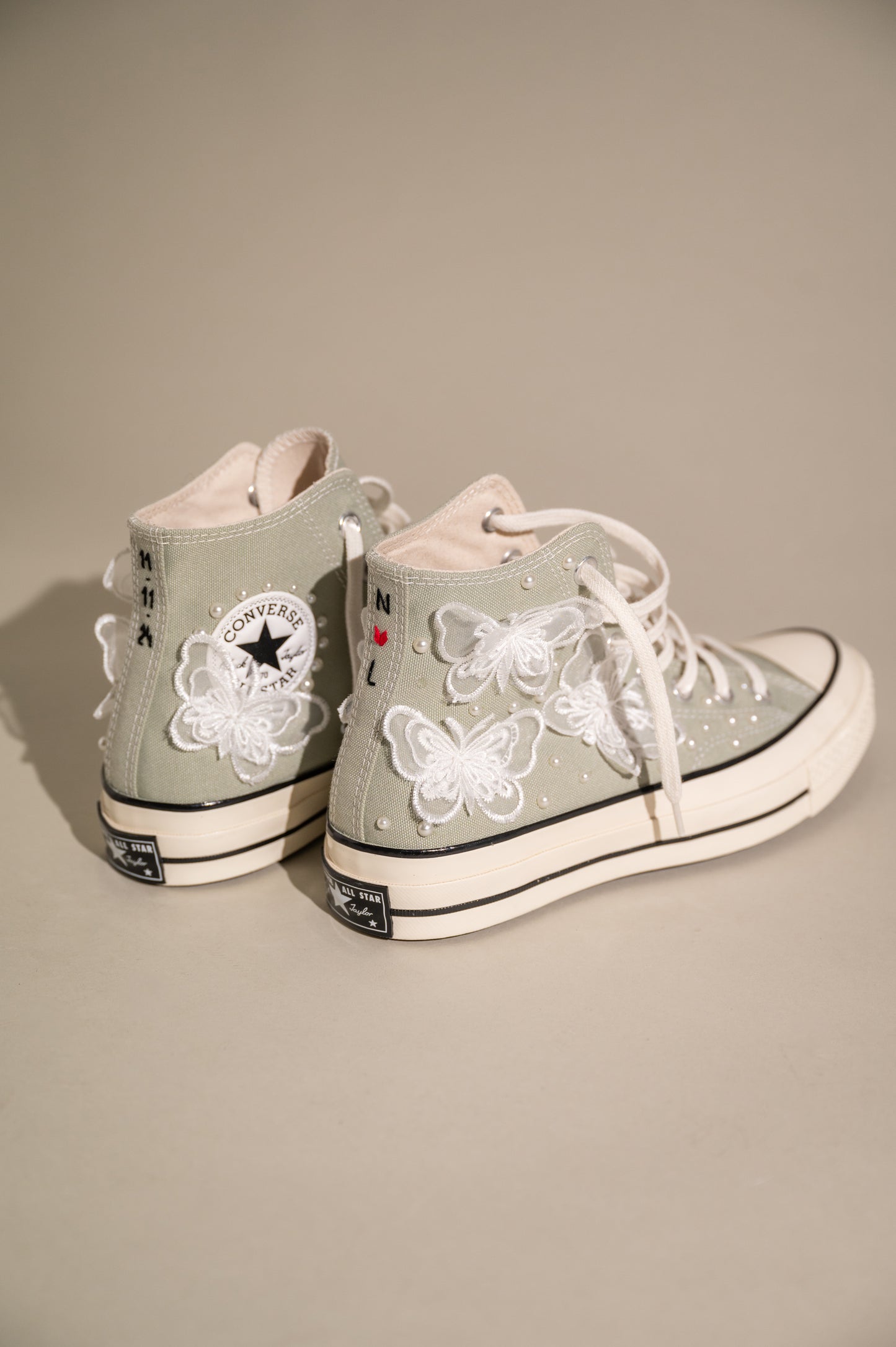 Butterfly Bride Converse