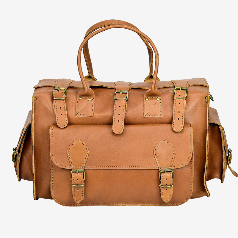 
                  
                    brown leather duffels
                  
                