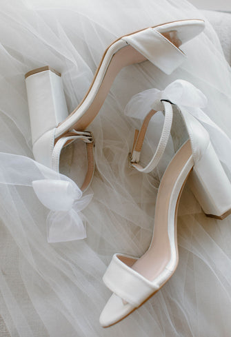 Wedding Leather Sandals - Wedding Shoes for Bride – PinkyPromiseAccs