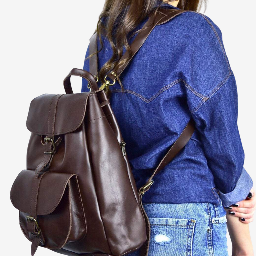 
                  
                    handmade leather backpack, γυναικείες δερμάτινες τσάντες πλάτης
                  
                