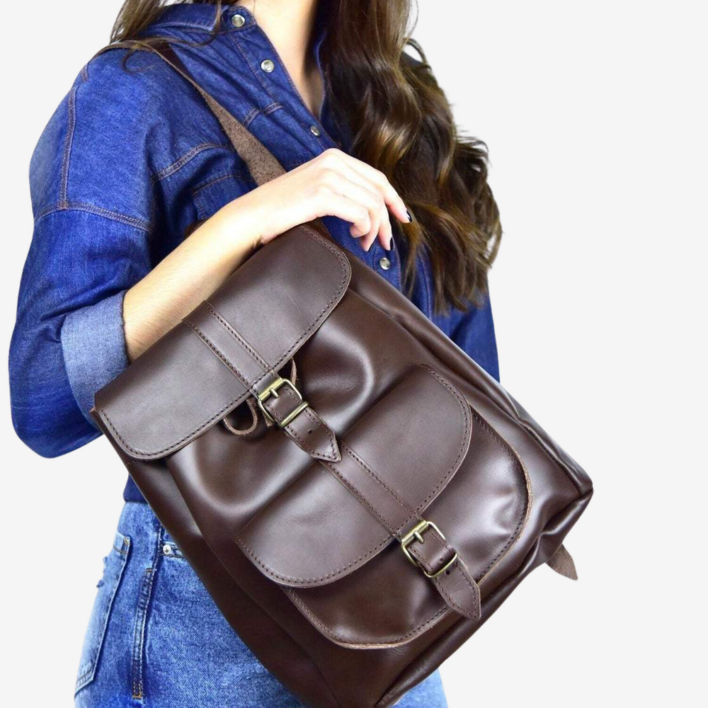 
                  
                    genuine Greek Leather backpacks
                  
                