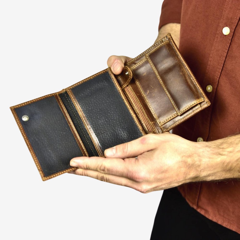 
                  
                    handmade leather wallets
                  
                