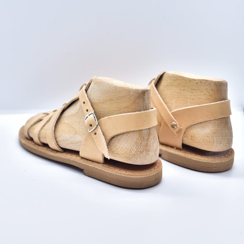 
                  
                     Greek kids leather sandals, παιδικά σανδάλια για κορίτσια χειροποίητα
                  
                